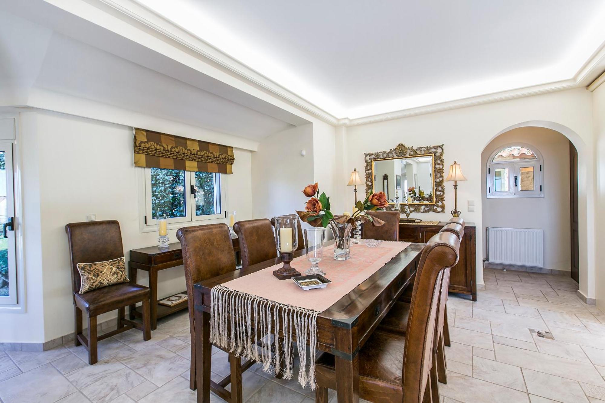Villa Melia Szúnio Kültér fotó