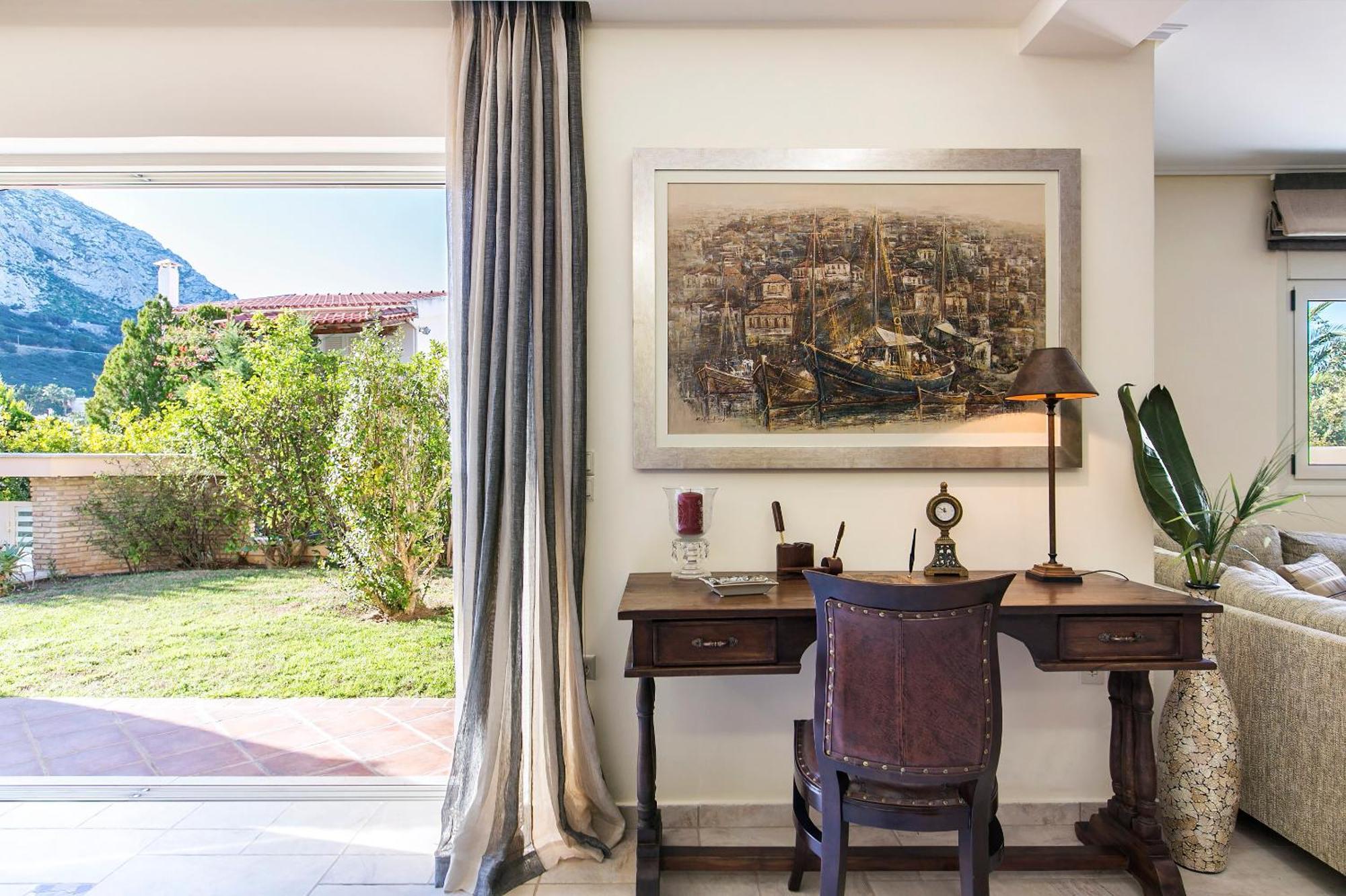Villa Melia Szúnio Kültér fotó