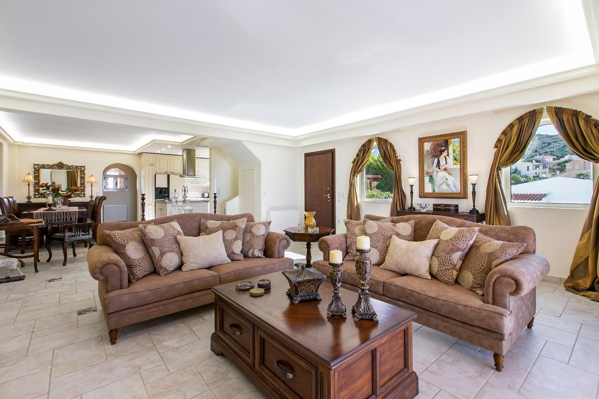 Villa Melia Szúnio Kültér fotó