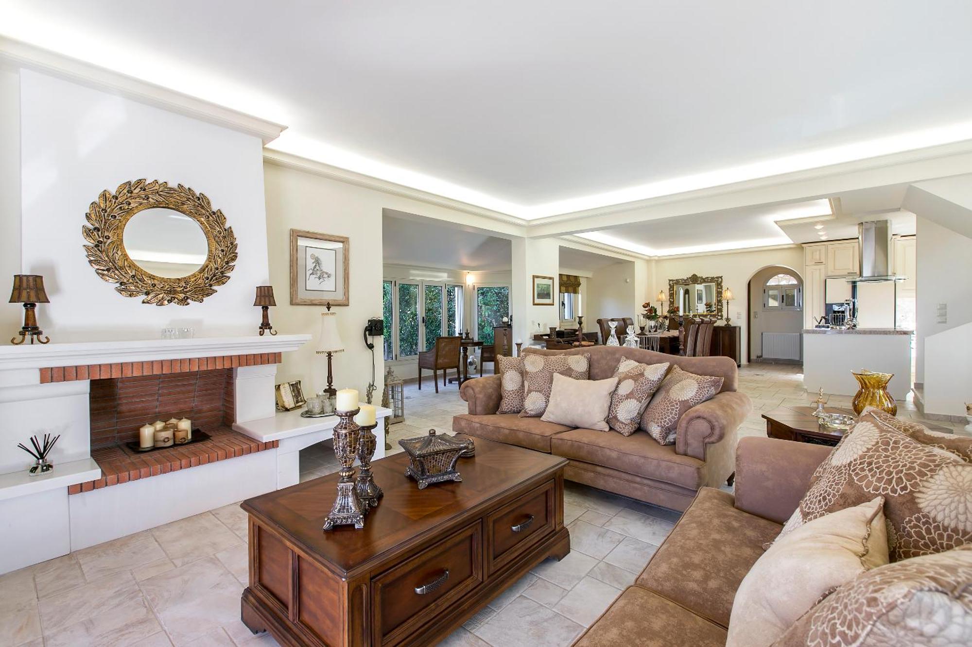 Villa Melia Szúnio Kültér fotó